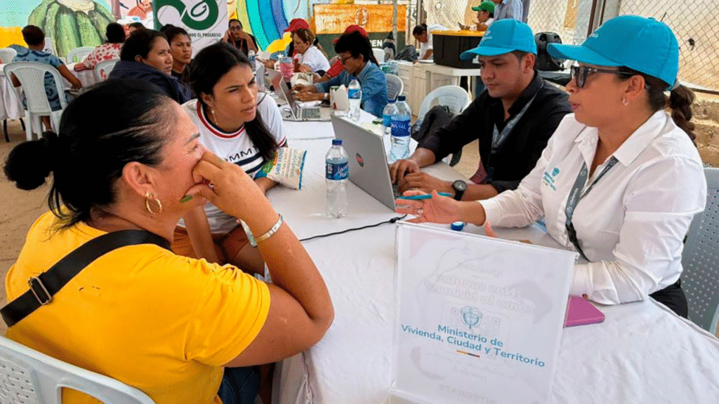 ​Migrantes e indígenas de La P​ista, Maicao, acceden a entornos dignos con Barrios y Veredas de Paz.