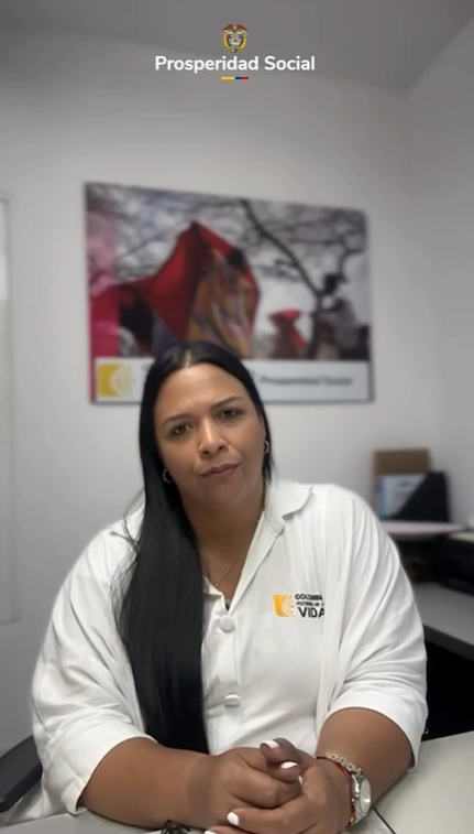directora de Prosperidad Social en La Guajira, Karen Gómez Ávila