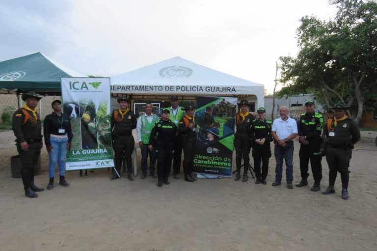 Policía Nacional lidera Gran Jornada de Bienestar Animal en Riohacha