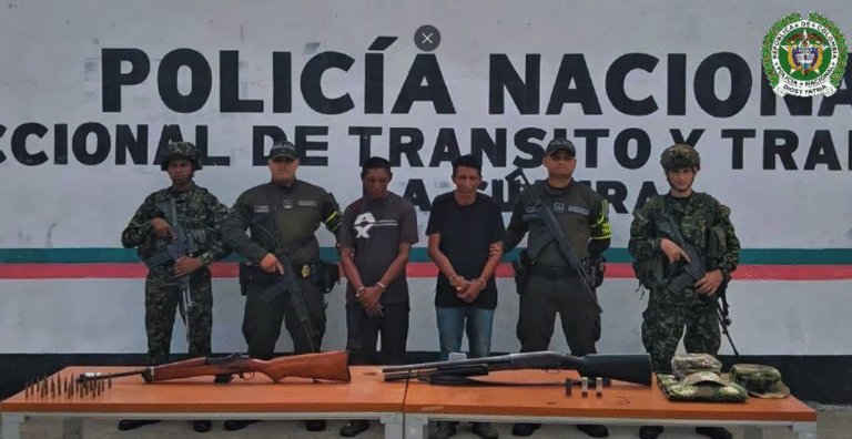 Capturan a dos sujetos dedicados al hurto en la Troncal del Caribe, en La Guajira