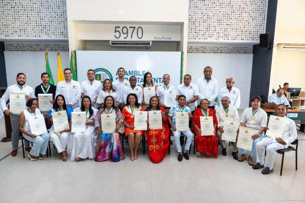 Asamblea de La Guajira exaltó a líderes del turismo en Sesión Especial