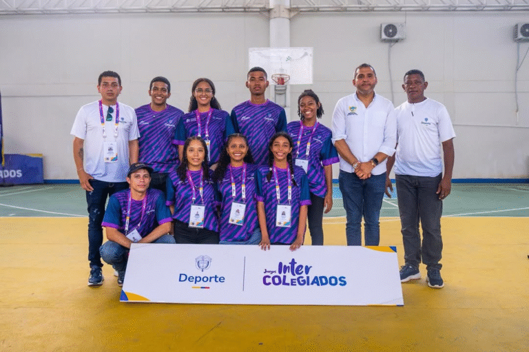 Se desarrollan con éxito los Juegos Intercolegiados Región Caribe 1 en Riohacha
