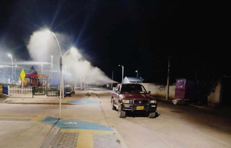 Gobernación de La Guajira refuerza la lucha contra el dengue y la fiebre amarilla con jornadas de fumigación en el departamento