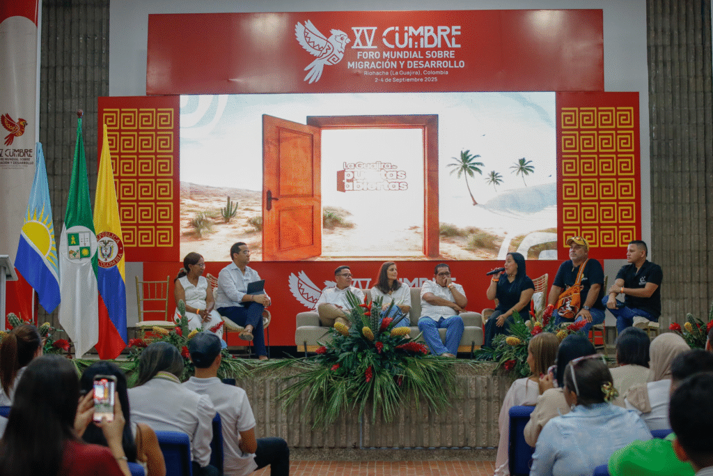 ’La Guajira de Puertas Abiertas’ reunió voces de migración y resiliencia, en el marco del Foro Mundial sobre Migración y Desarrollo