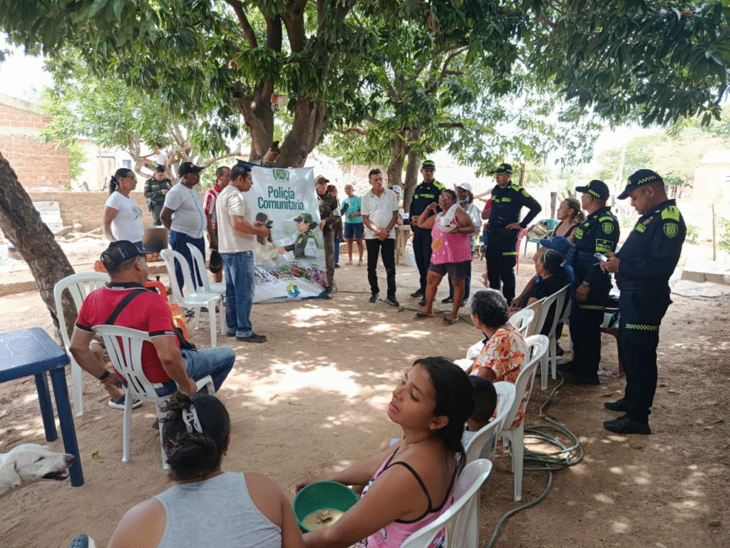 Policía Nacional realizó jornada de integración comunitaria en San Juan del Cesar