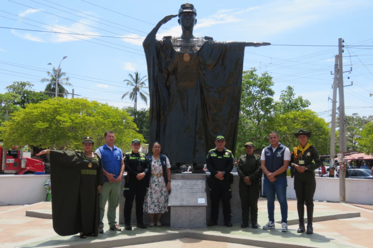 Policía Nacional en La Guajira conmemoró el Día Nacional de los Derechos Humanos