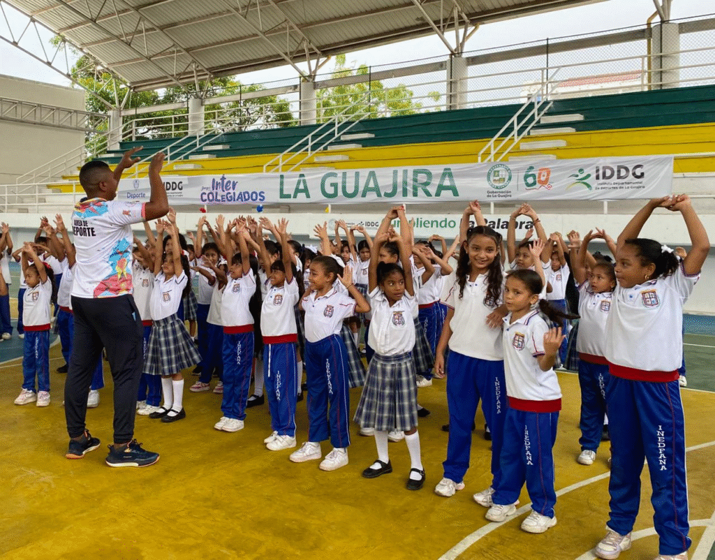 Festivales Escolares en La Guajira impulsan la participación infantil en los Juegos Intercolegiados 2025