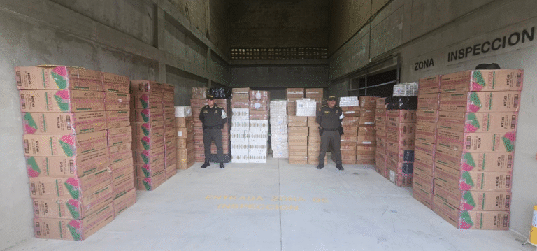 Autoridades asestan duro golpe al contrabando de cigarrillos en Riohacha
