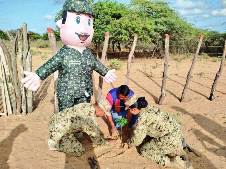 Ejército Nacional adelantó jornada social y ambiental en comunidad indígena de Maicao