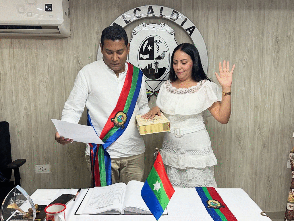 Gleidys María Peñaloza Álvarez asume como nueva Secretaria de Hacienda del Municipio de Maicao