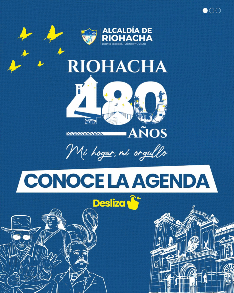 Riohacha celebra sus 480 años con orgullo, cultura y tradición