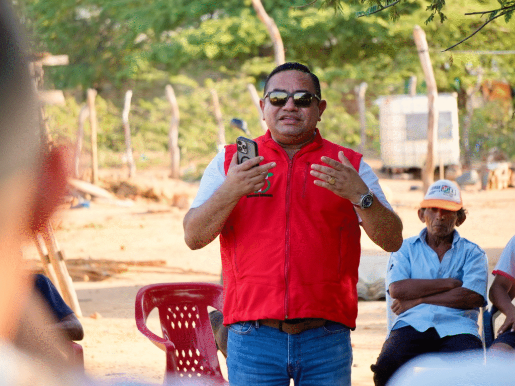 Director del Movimiento Indígena de Derechos Humanos Nación Wayuu, José Silva Duarte,