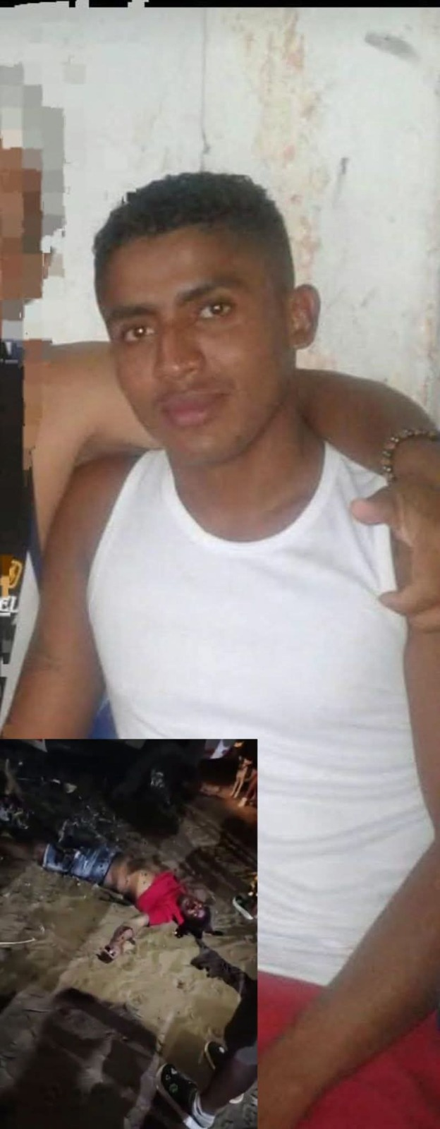 Luis Emiro Paz Navarro, occiso.