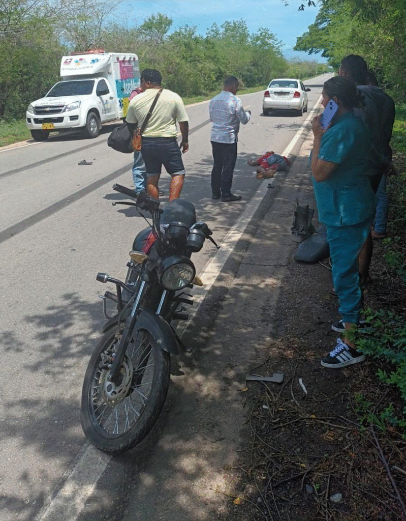 Motociclista murió arrollado por camión en la vía San Juan del Cesar – El Molino