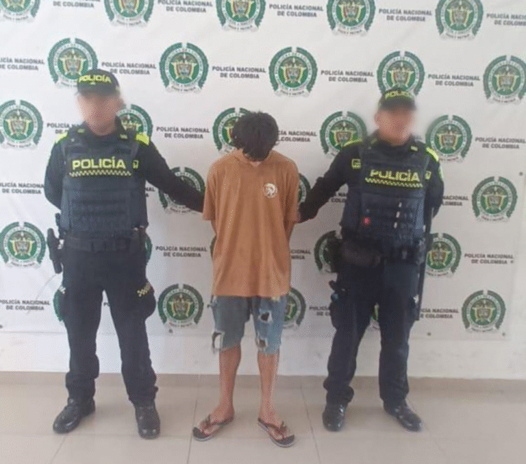 Luis Miguel Ruiz Pushaina, capturado.