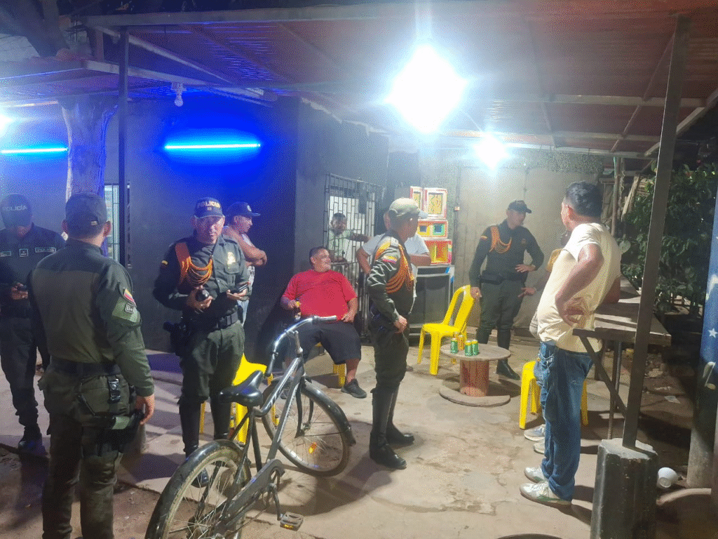 Carabineros de la Policía Nacional refuerzan controles preventivos en sectores de Riohacha