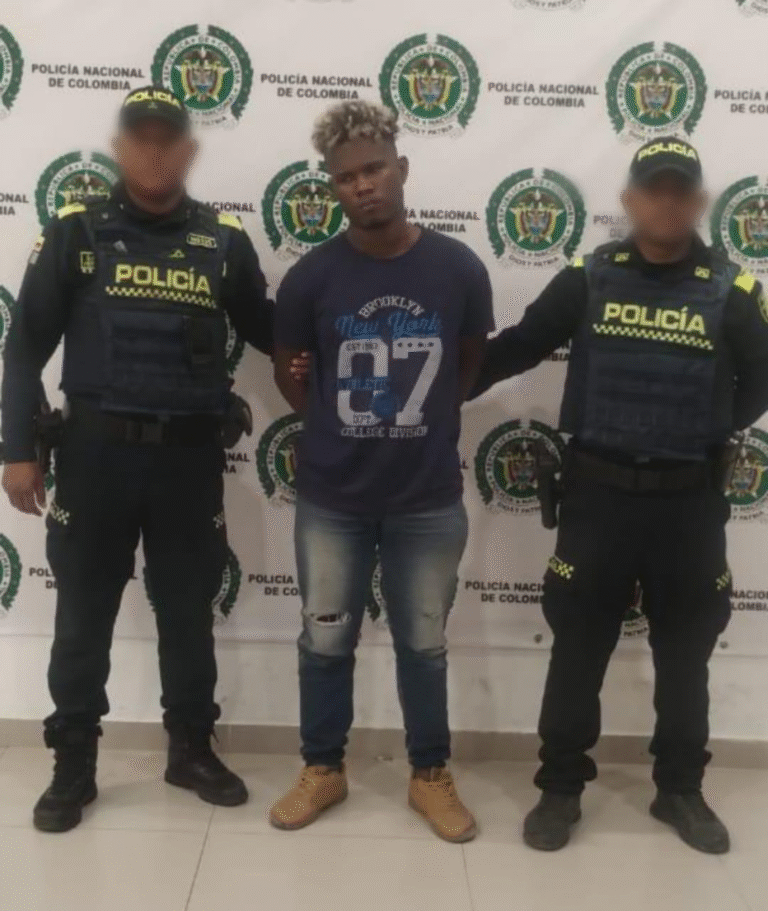 Ender José Hidalgo Fernández, detenido.