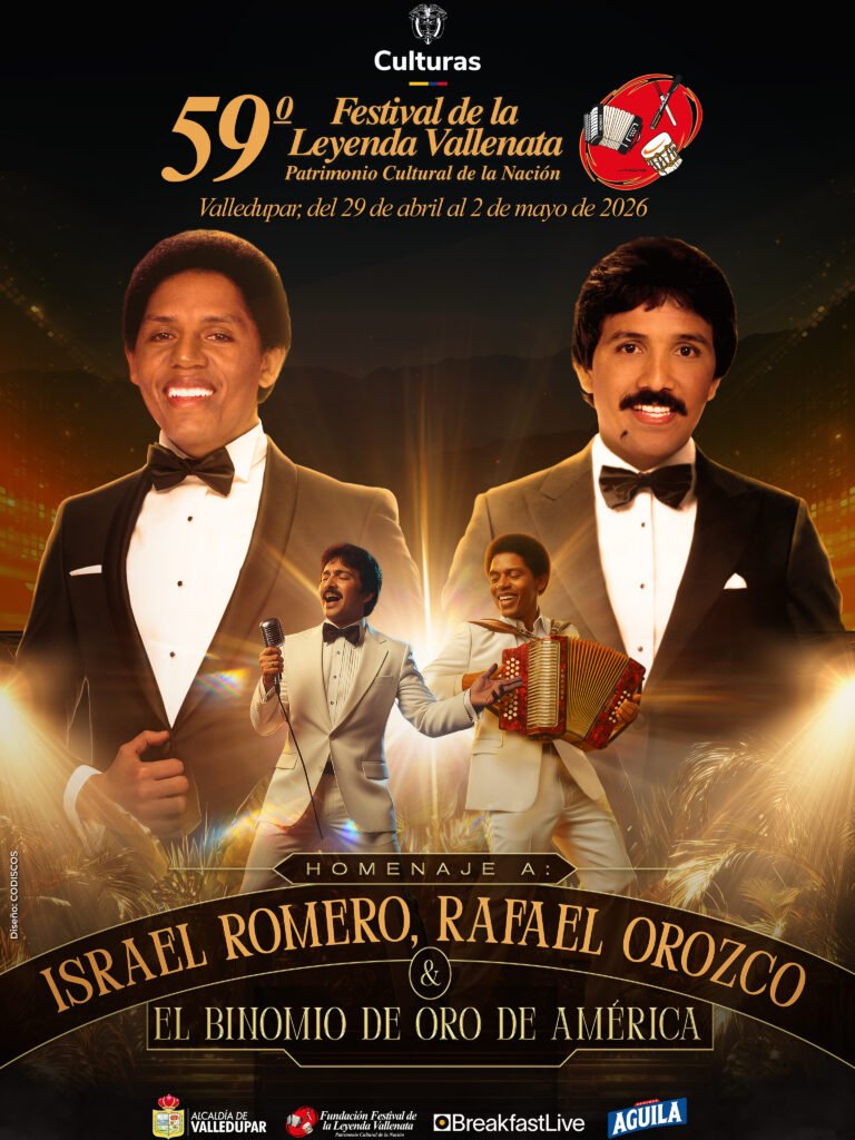 Afiche promocional del 59 Festival de la Leyenda Vallenata