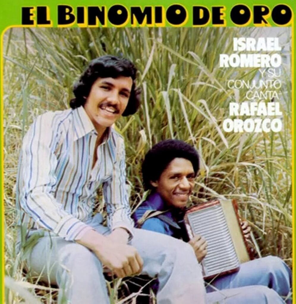 Carátulaa primer disco de Rafael e Israel, El Binomio de Oro