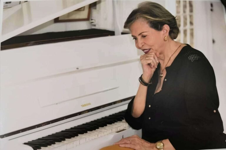Rita Fernández, destacada cantautora del folclor vallenato y compositora de la canción 'Sombra perdida'