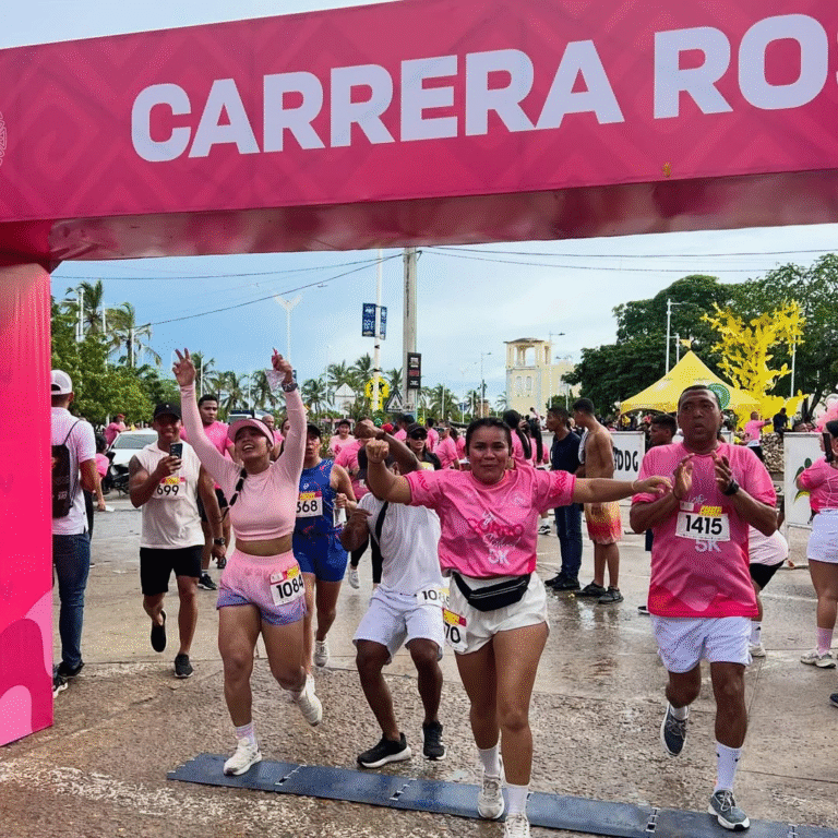 El IDDG ratifica su compromiso con la prevención del cáncer de mama durante la Carrera Rosa 5K en Riohacha