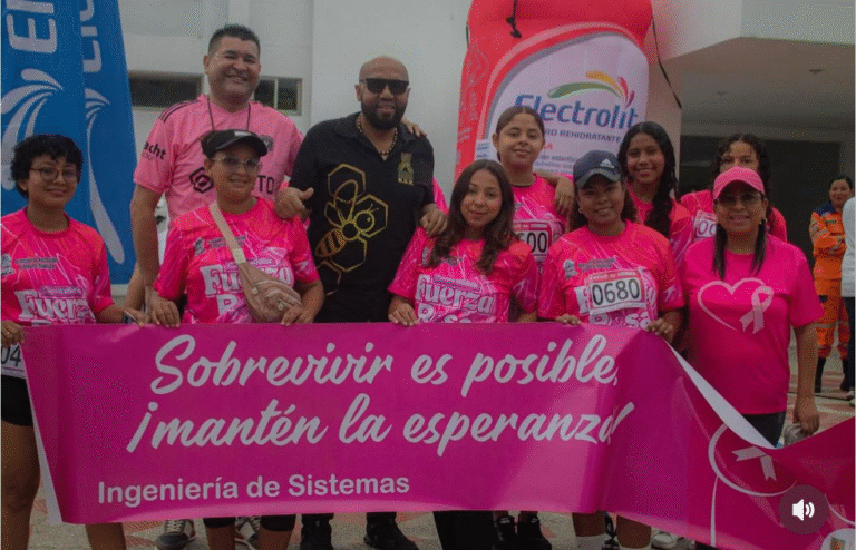 Maicao corrió con el corazón: Miguel Felipe Aragón lideró la Carrera Atlética Fuerza Rosa