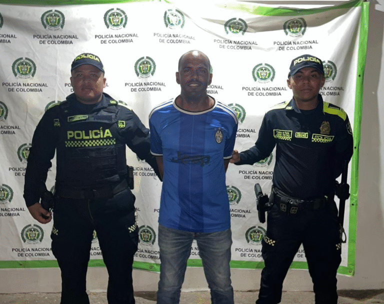 Lainyker Acosta, capturado.