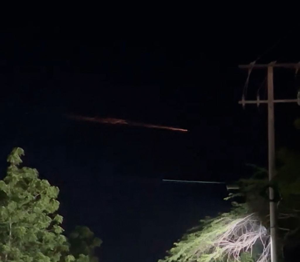 MeteoGuajira aclara que la extraña luz vista en el cielo de Riohacha era basura espacial