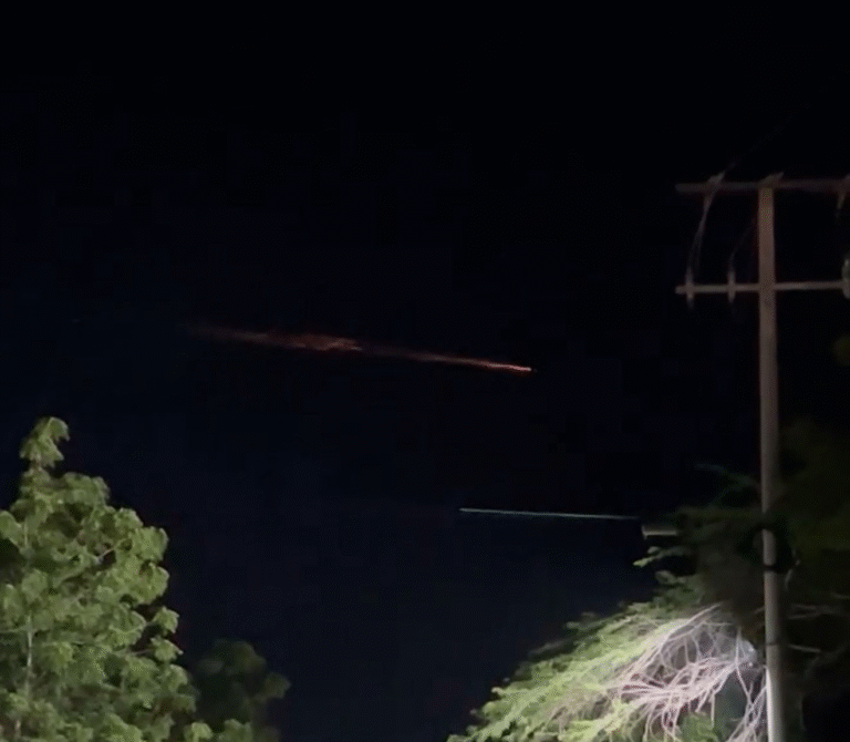 MeteoGuajira aclara que la extraña luz vista en el cielo de Riohacha era basura espacial