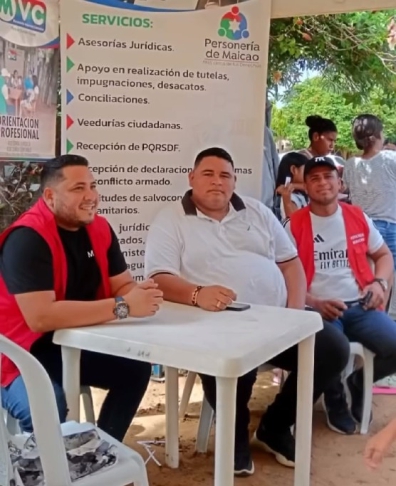 Personería de Maicao llevó sus servicios al barrio Villa Amelia 2