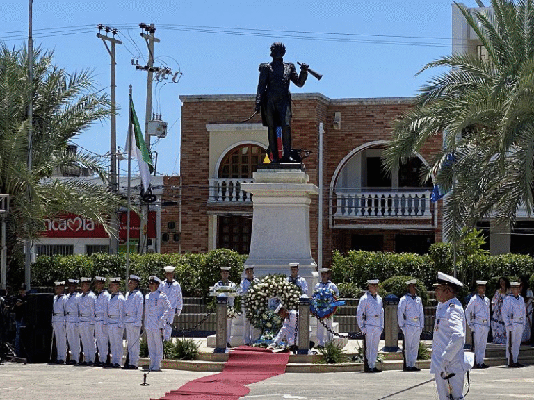 Armada Nacional y autoridades de La Guajira conmemorarán los 197 años del fusilamiento del Gran Almirante José Padilla López