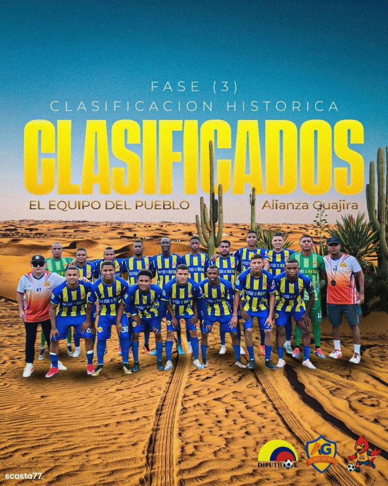Alianza Guajira hace historia y avanza a la tercera fase del Torneo Nacional de Primera C