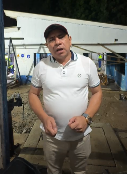 Alcaldía de Riohacha y Aqualia adelantan trabajos para evitar crisis sanitaria por colapso en el sistema de drenaje