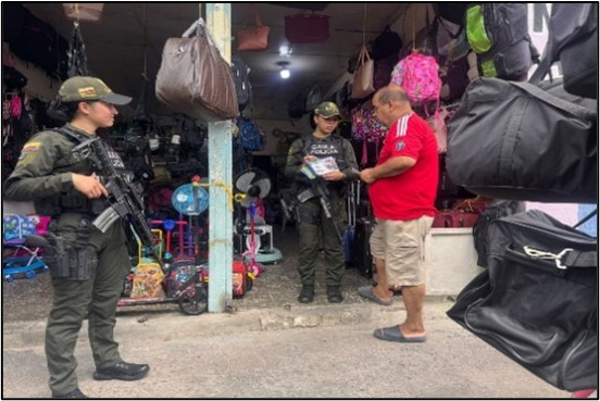 Gaula policía fortalece la lucha contra el secuestro y la extorsión en La Guajira