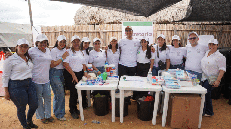 Más de 2.500 personas de Uribia fueron atendidas a través de la Gran Brigada Internacional de Salud