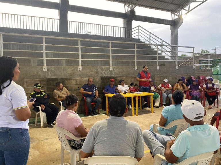 La Personería de Maicao participó en Encuentro Comunitario en el barrio Maximiliano Moscote