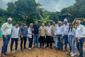 Angosturas hace realidad un sueño: inicia la construcción de la Plazoleta en honor a la Virgen de Guadalupe
