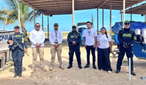 Policía Nacional adelanta jornadas de control y sensibilización turística en Riohacha