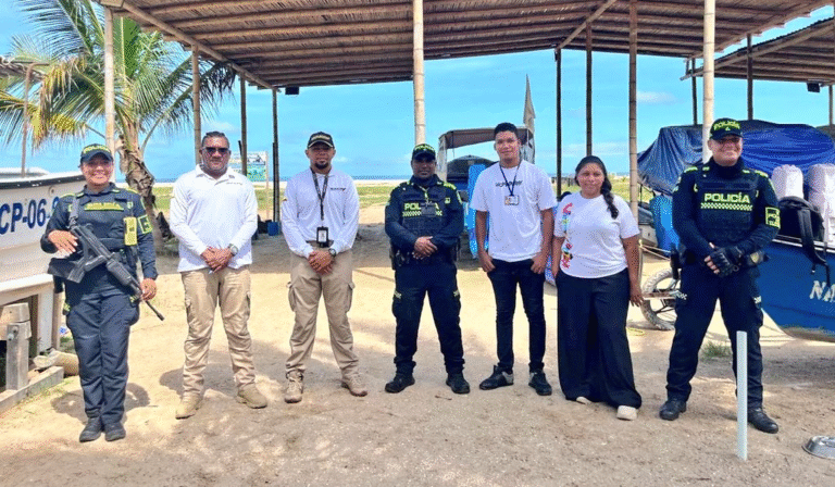 Policía Nacional adelanta jornadas de control y sensibilización turística en Riohacha
