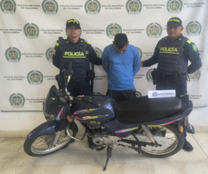 Edwin Yhoani Uriana, capturado.