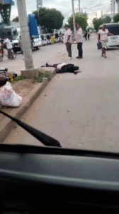 Motociclista resultó herido tras chocar con una ambulancia en Maicao