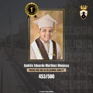 Estudiantes excelentes en las pruebas ICFES 2025 en la Institución Educativa “El Carmelo”, de San Juan del Cesar y de la Guajira