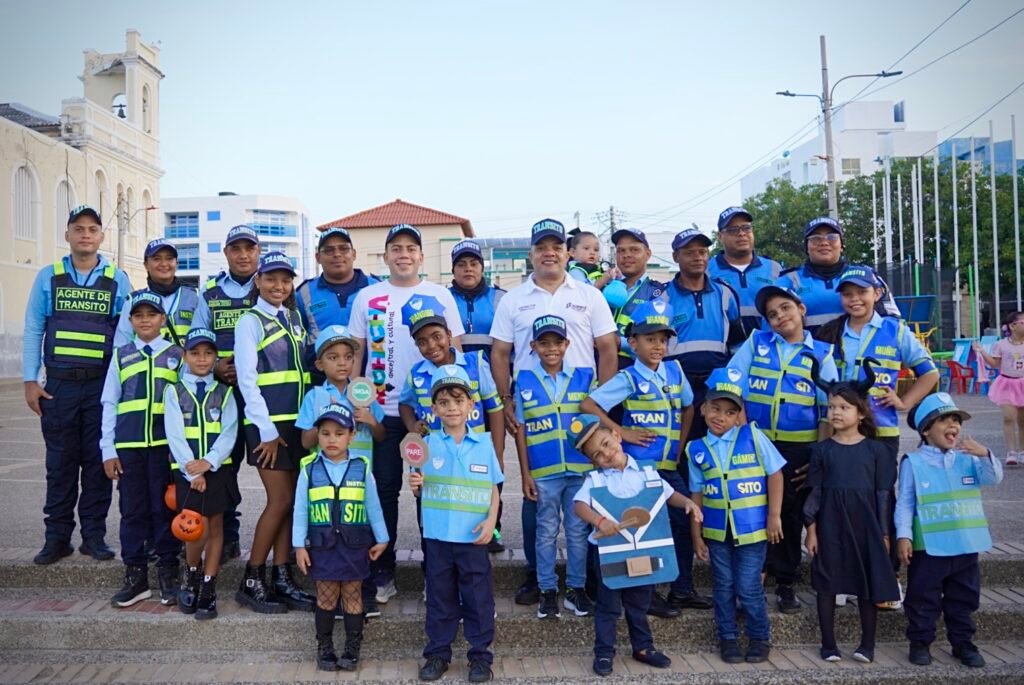 INSTRAMD de Riohacha celebró el Día de los Niños con un mensaje de cultura vial y conciencia ciudadana