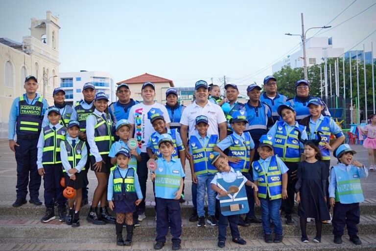 INSTRAMD de Riohacha celebró el Día de los Niños con un mensaje de cultura vial y conciencia ciudadana