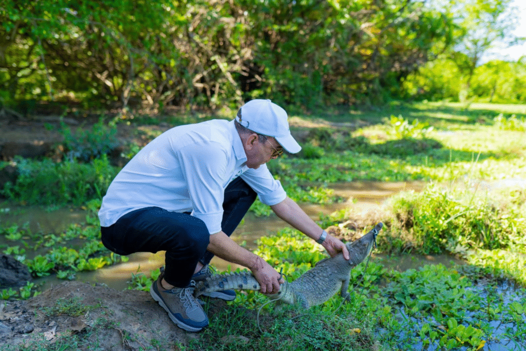 Corpoguajira entrega recomendaciones para prevenir incidentes con caimanes en Dibulla