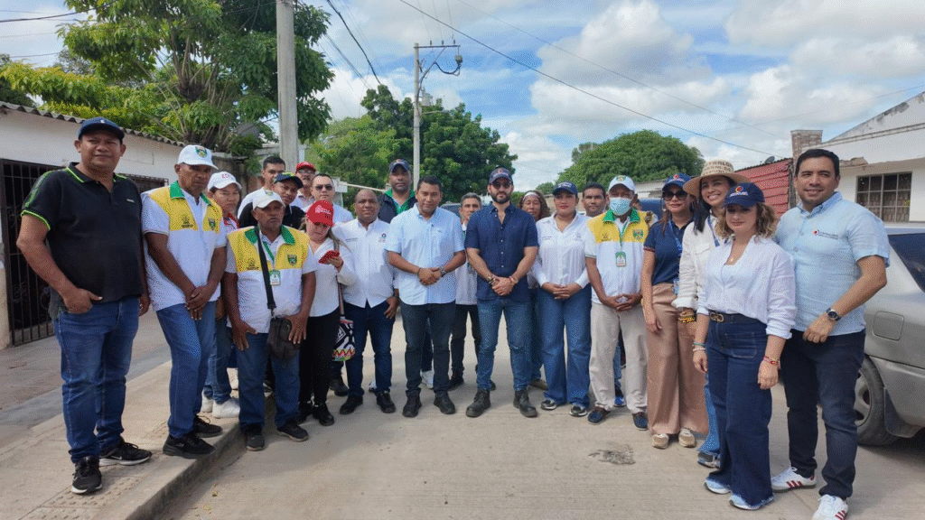 Alcaldía de Maicao y Contraloría trabajan articuladamente para recuperar obra de pavimentación en Donit Vergara y Loma Fresca