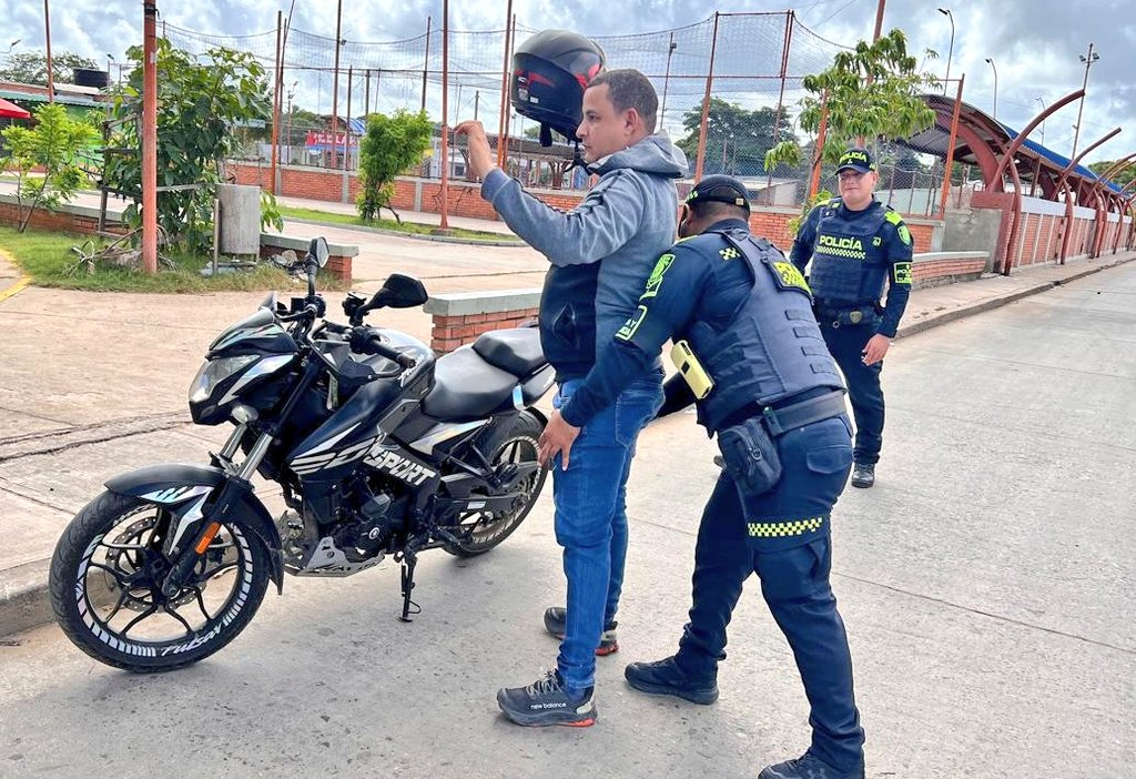 Policía Nacional refuerza acciones contra la delincuencia en zonas turísticas de Maicao