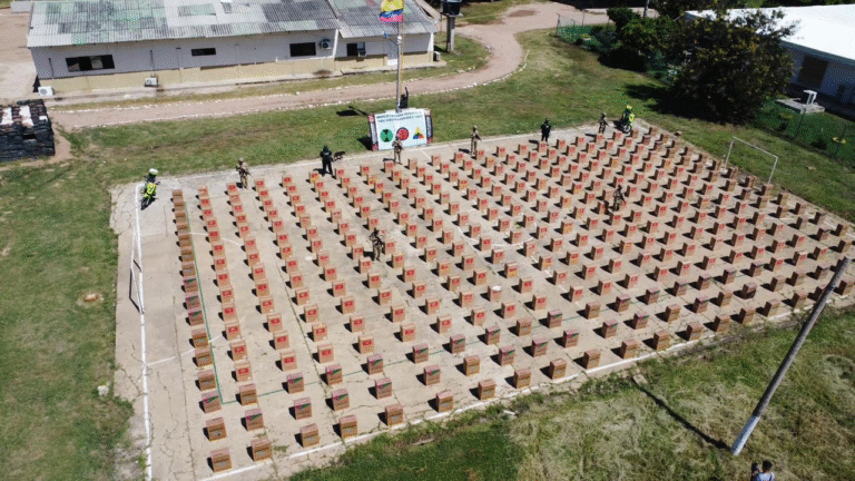 Decomisan 3 millones 560 mil cigarrillos de contrabando en zona rural de Maicao