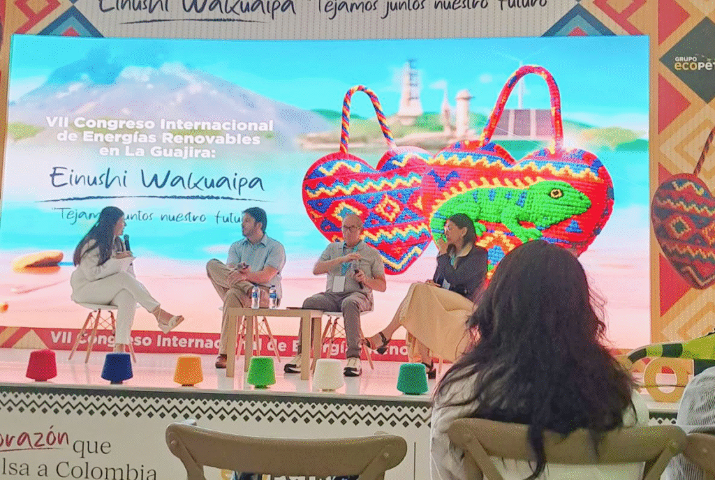 Corpoguajira participó en el Congreso Internacional de Energías Renovables destacando la articulación institucional para proyectos responsables en La Guajira