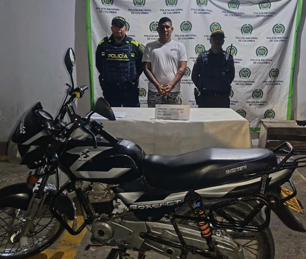 Dos personas fueron capturadas en Maicao por orden judicial y motocicleta con irregularidades